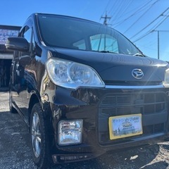 室内広い！ダイハツ タントエグゼカスタム★総額12.8万円★車検1年以上あり スマートキー ETC 社外アルミ Tチェーン式 冷暖房確認済み 修復歴なし！お手頃軽自動車の画像