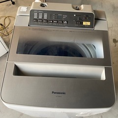 NO 819 🌈福岡市内配送設置無料✨🌈　パナソニック Panasonic 全自動洗濯機 （8.0kg） 即効泡洗浄 エコナビ シャンパン NA-FA80H3-N