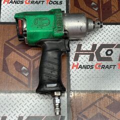 値下げしました！【中古】空研 KUKEN KW-1600proZ エアーインパクトレンチ 12.7角 100～350N・m 本体のみの画像