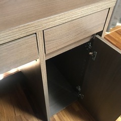 【 美品 】Study Desk 勉強机 ダークブラウンの画像