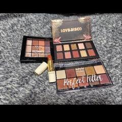 NYXのアイシャドウパレット3点セットの画像