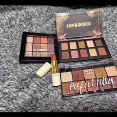 NYXのアイシャドウパレット3点セットの画像