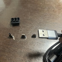 充電ケーブル　差し込み　3種類　①の画像