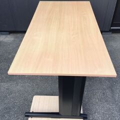 【良品・美品/残り2台】 事務机　スチールOAデスク　平机　W1600×D800×H750の画像