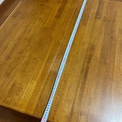 テーブル　90cm×90cmの画像