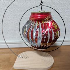 空き缶風車　ハンドメイドの画像