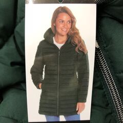 O）WEATHERPROOF ウェザープルーフ ダウンジャケット M ダークグリーンの画像