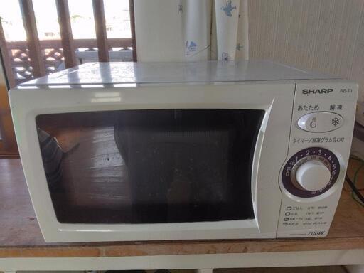 シャープ　電子レンジ　中古
