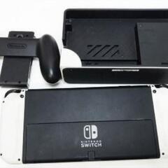 任天堂 Nintendo Switch 有機ELモデル 本体/箱 セット ホワイト ゲーム機本体 初期化/動作確認済 L07-302yk/G4の画像