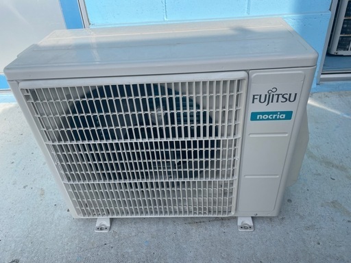 工事費込み【高年式、お掃除機能付】富士通ノクリア　6畳用2.2kw エアコン