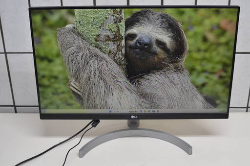 中古良品 LG 24ML600S-W 液晶モニター 23.8型フルHD液晶ディスプレイ 確認済