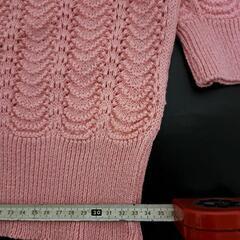 ニット 5分丈 レディースの画像