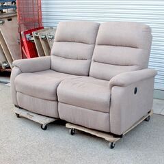 T653) ニトリ 2人掛け電動リクライニングソファ N-ビリーバー T653) ニトリ 2人掛け電動リクライニングソファ N-ビリーバー