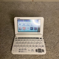 【128】CASIO 電子辞書 QWERTYキーボードの画像