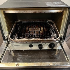 象印 ZOJIRUSHI 80℃～高温250℃温度調節 オーブントースター EQ-SB22-BWの画像