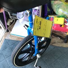 【FU1784】★一輪車 20インチ ブルー 青 子供用 堺市 ...