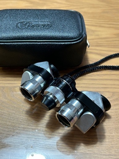 値下良品 ビクセン7倍率 小型双眼鏡ケースあり
