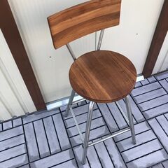 中古品 木製スツール