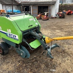 スター農機 ロールベーラ カッティング　ユニバーサルジョイント付き TCR0800WN 18〜30馬力　2点　アタッチメント 集草機 牧草 ロール 梱包　畜産　リモコン付き　スター　簡易始動動画ありの画像