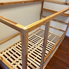 【値下げしました】IKEA　フロアベッドフレーム　シングルサイズ