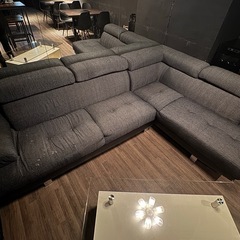 大型ダイニングソファー