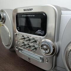 【商談中】ジャンク品　MDCDラジカセ　レトロ雑貨の画像