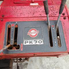 ヤンマー　自動脱穀機　PK70 ディゼル　7馬力の画像