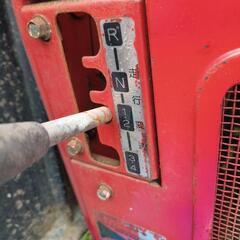 ヤンマー　自動脱穀機　PK70 ディゼル　7馬力の画像