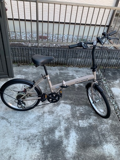 折り畳み自転車・使用回数2回