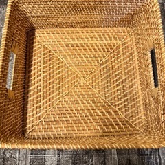 【無印良品】ラタンカゴ