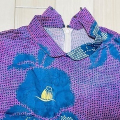 着物地のワンピースの画像