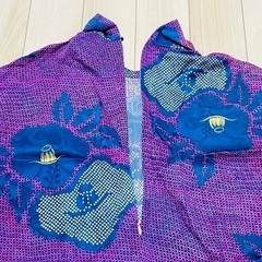 着物地のワンピースの画像