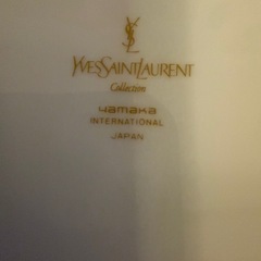 【6枚SET】YVES SAINT LAURENT 皿 食器 イヴサンローランの画像