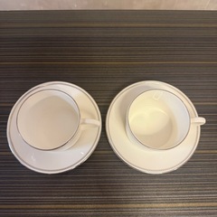WEDGWOOD VERA WANG ウェッジウッド カップ ソーサー セットの画像