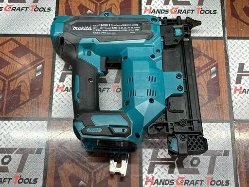 【未使用】マキタ Makita FN001GZK 40mm充電式仕上釘打 40V 保護メガネ・ケース付き