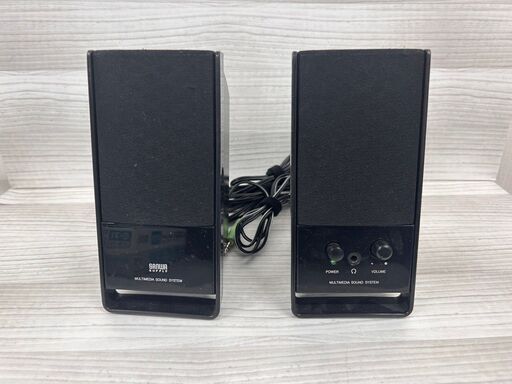 サンワサプライ マルチメディアスピーカー MM-SPL3BK