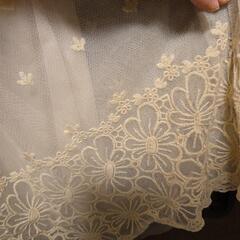 LLサイズの膝丈スカートの画像