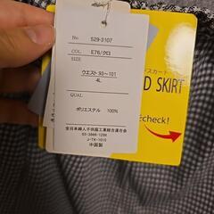 4L☆マーメイドチェックスカートの画像