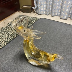 龍と馬のクリスタル置き物❣️の画像
