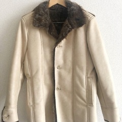 タカキュー　メイルアンドコー　コート　アウター　ジャケット　ファー　メンズの画像