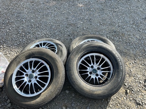 軽自動車用ホイール　100 4穴14インチ、5Jくらい？