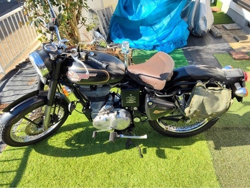 希少ロイヤルエンフィールド500乗って帰れます