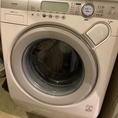 ドラム式洗濯機(お話中)