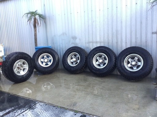 ランクル　オフロード　タイヤホイール