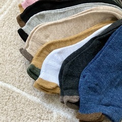 10足 靴下　男女兼用 ユニセックス ショート丈ソックス 10組セット くるぶしソックスの画像