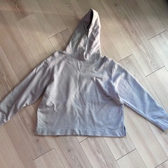 MUJI　無印良品　パーカー/トレーナー　ラベンダーLサイズの画像