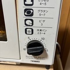 ツインバード　トースターの画像