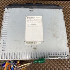 ★CD/MDプレーヤー KENWOOD ケンウッド DPX05MDU / CD MDLP FM カーオーディオ 動作未確認 現状品★の画像