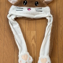 耳が動く帽子