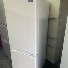 北九州市内配送無料　保証付き YAMADASELECT(ヤマダセレクト）　YRZF15G1　2ドア冷蔵庫　(156L・右開き)　ホワイトの画像